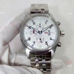 Copy IWC Big Pilots TOP GUN 43 mm Watch Ss White Dial